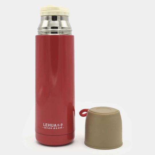 Stainless Steel Water Bottle Flask 500ml - Red