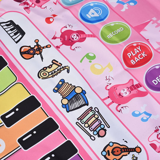 Musical Play Mat Multiple Instruments Sound Effects