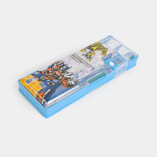 Double Sided Multi-functional Magnetic Pencil Box