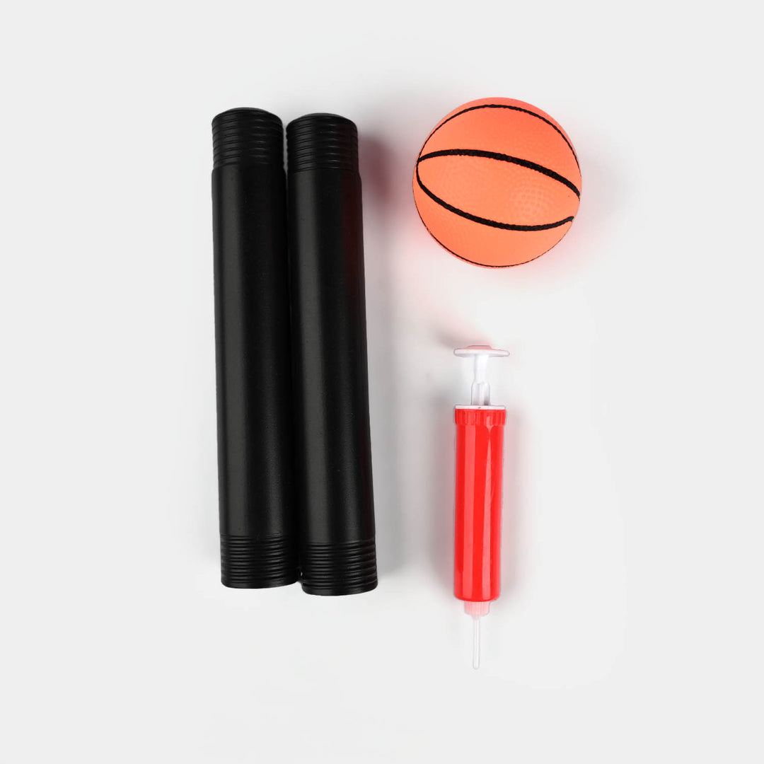 Kids' Adjustable Basketball Hoop Stand – Cartoon Tiger Theme