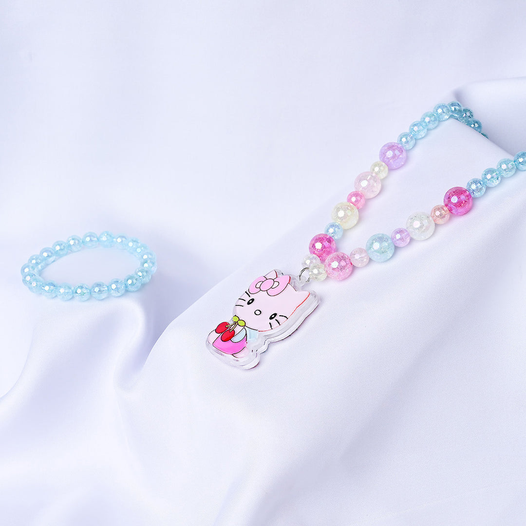 NECKLACE AND BRACELET FOR BABY GIRL