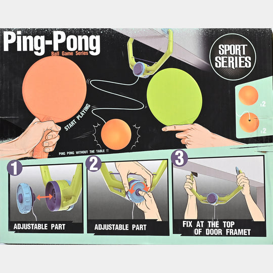 Hanging Ping-Pong Trainer Toys Indoor Tennis for Kids