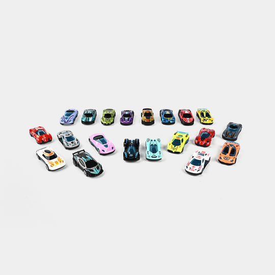 Die-Cast Mini Alloy Cars – Set of 20