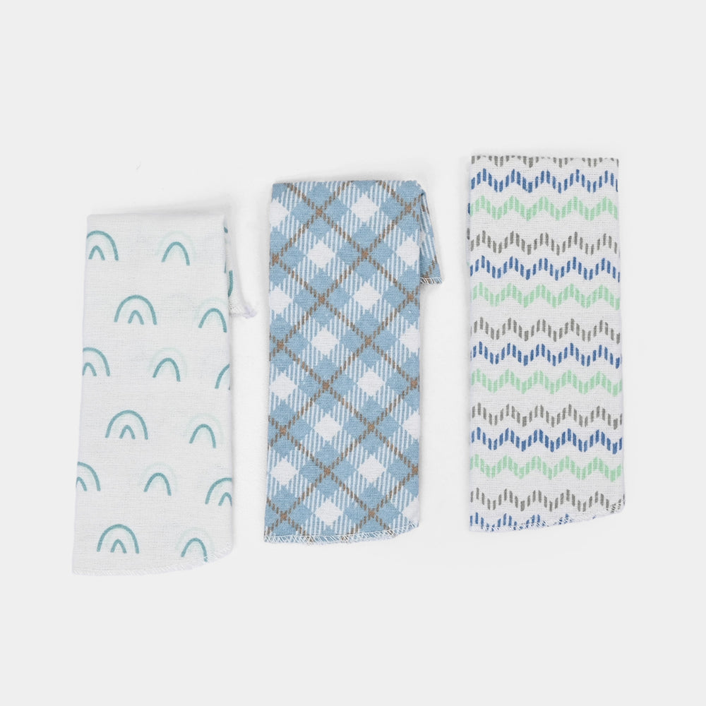Soft Cotton Baby Face Towel | 3PCs