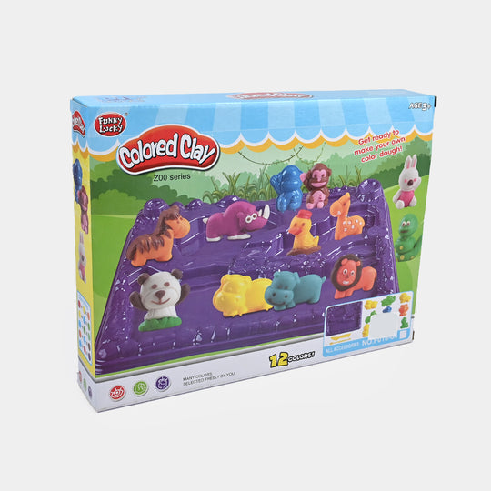 Kids DIY Colorful Dough Play Set Toy