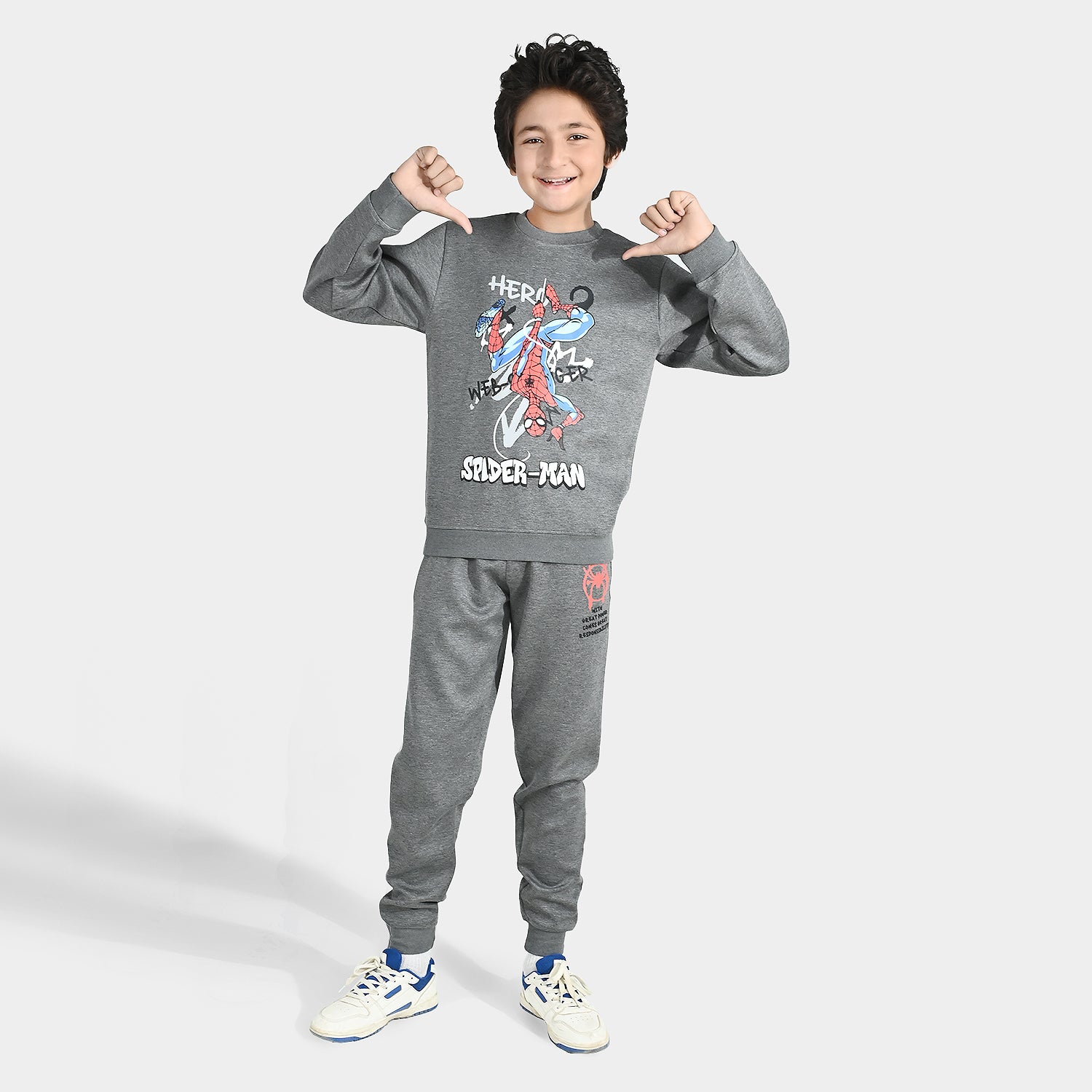 Boys Cotton Interlock 2 Piece Character-GREY Price in Pakistan | Bachaa ...