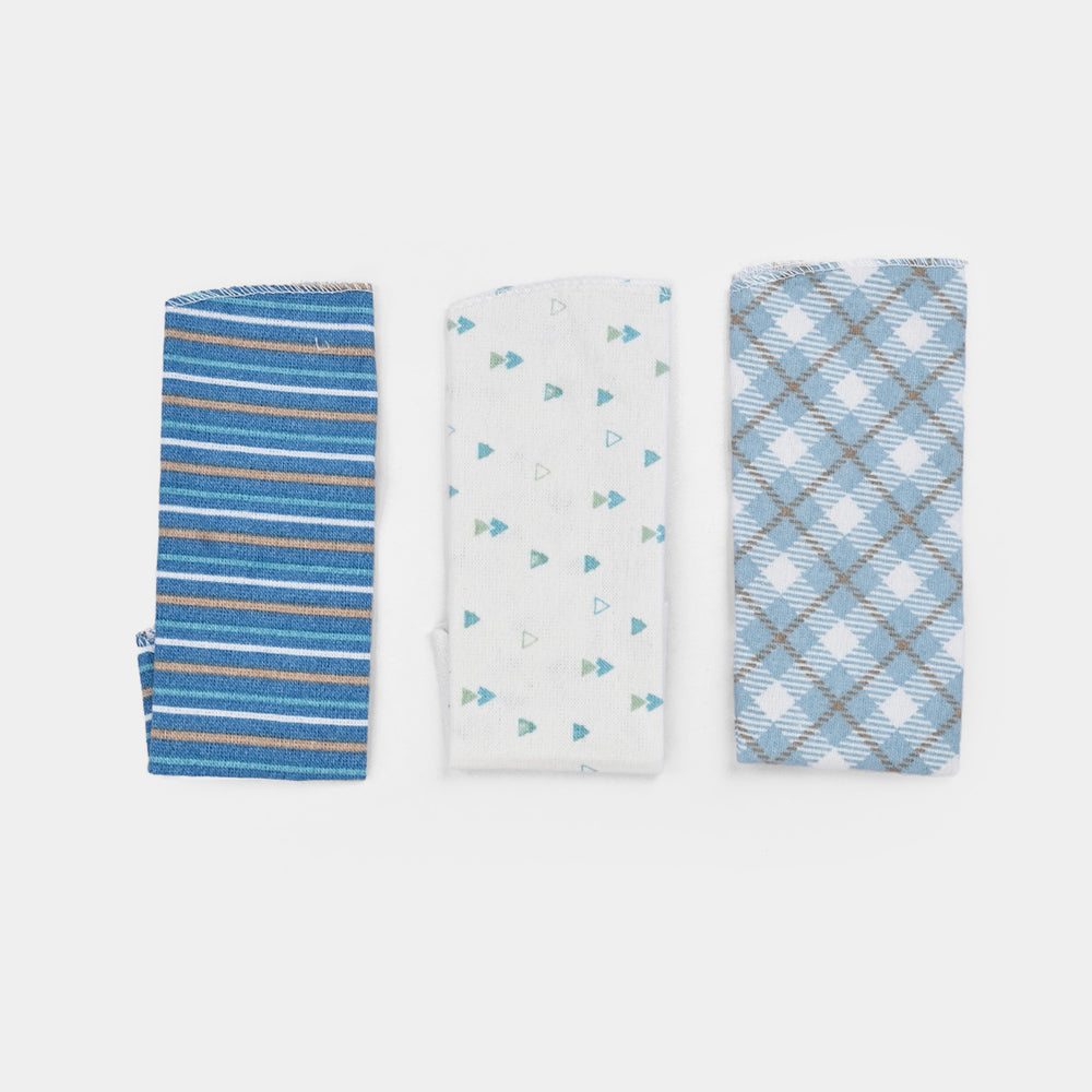 Soft Cotton Baby Face Towel | 3PCs