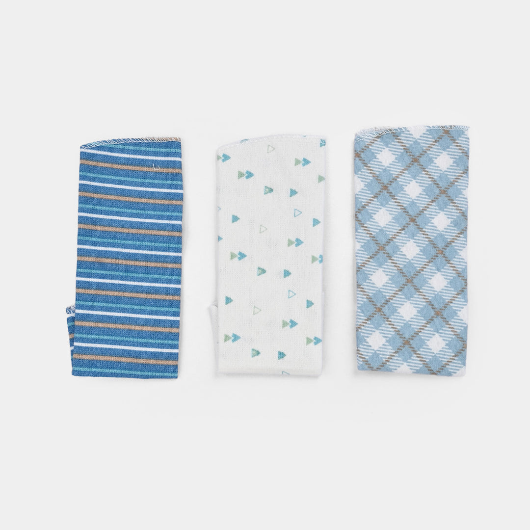 Soft Cotton Baby Face Towel | 3PCs