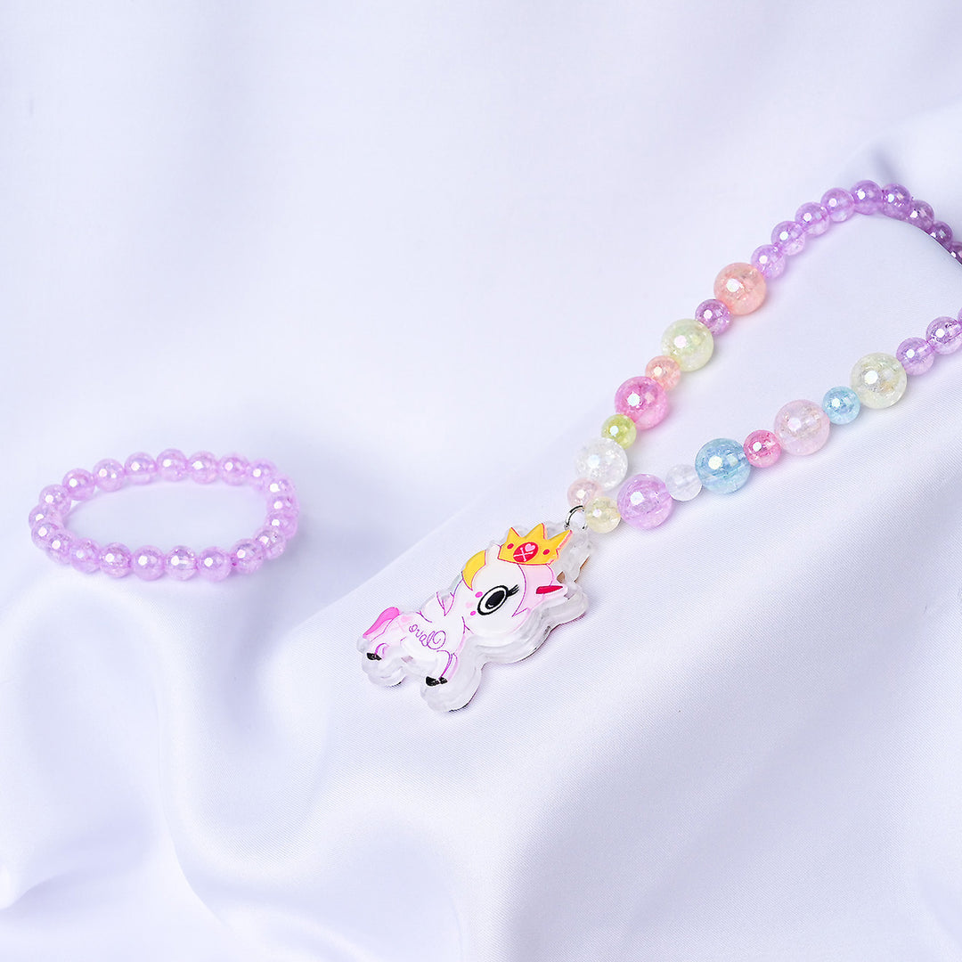 NECKLACE AND BRACELET FOR BABY GIRL