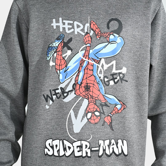 Boys Cotton Interlock 2 Piece Character-GREY