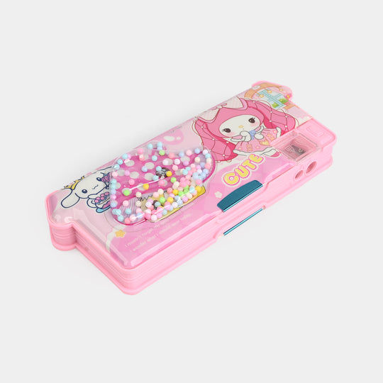 Double Sided Multi-functional Magnetic Pencil Box