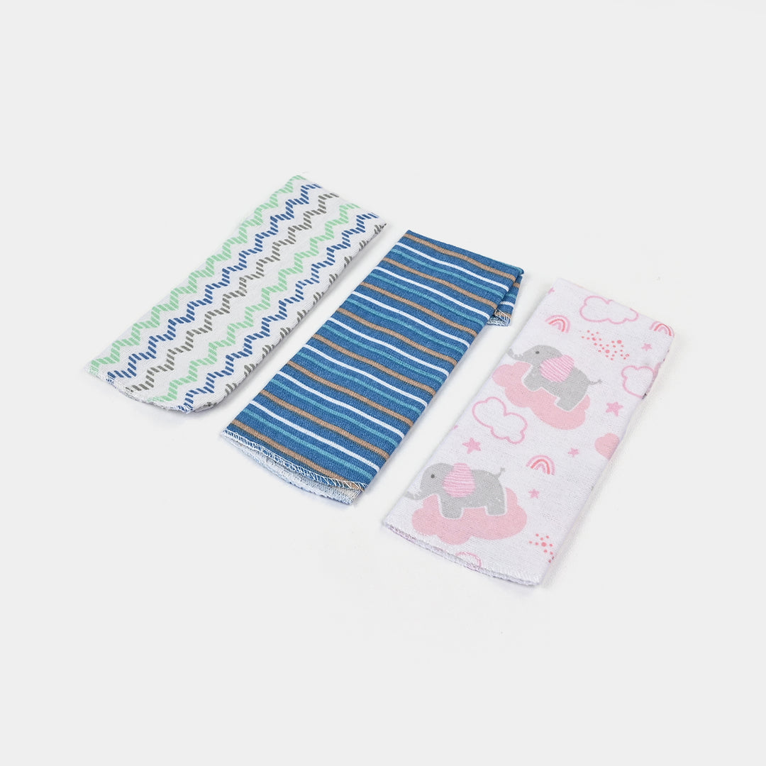 Soft Cotton Baby Face Towel | 3PCs