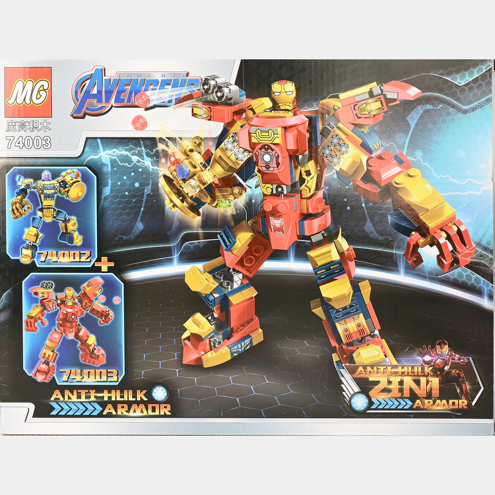 Character 2-in-1 Armor Building Block Set – 217+ Pcs