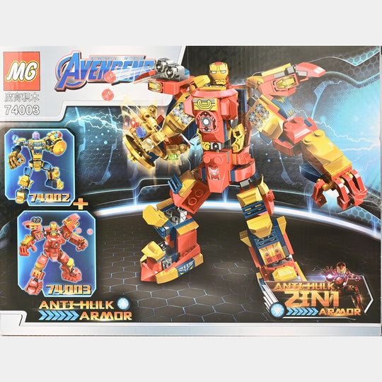 Character 2-in-1 Armor Building Block Set – 217+ Pcs