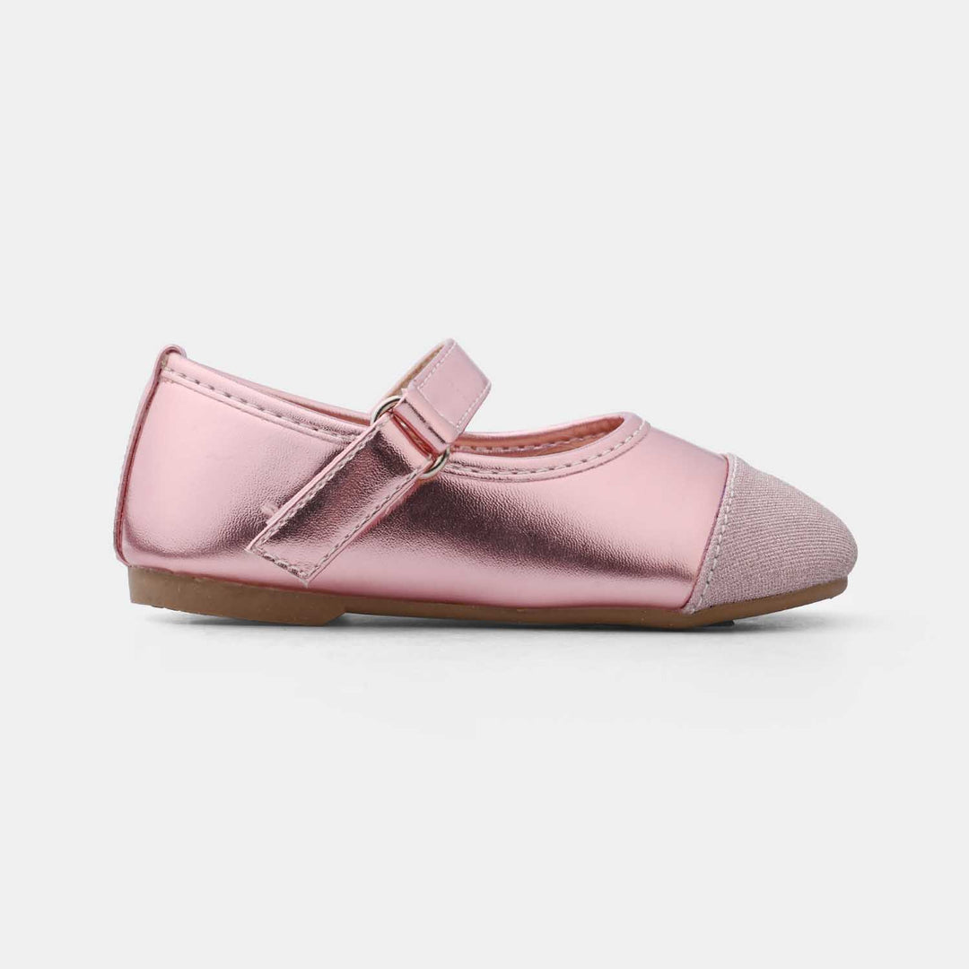 Girls Pumps ZP-151-CHAMPAGNE