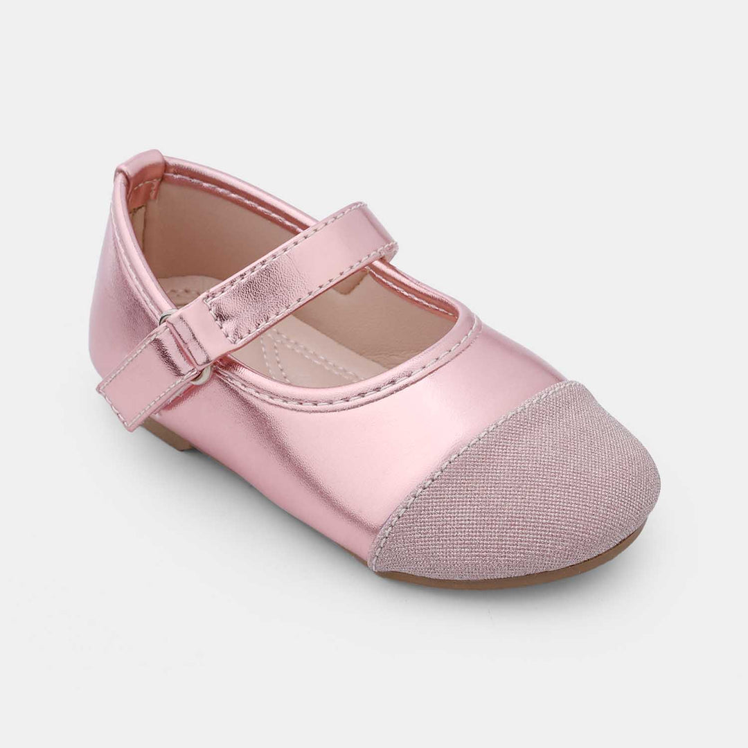 Girls Pumps ZP-151-CHAMPAGNE