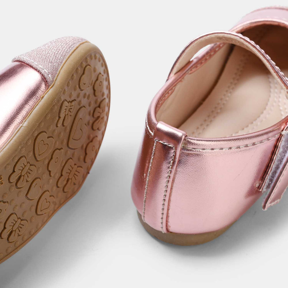 Girls Pumps ZP-151-CHAMPAGNE
