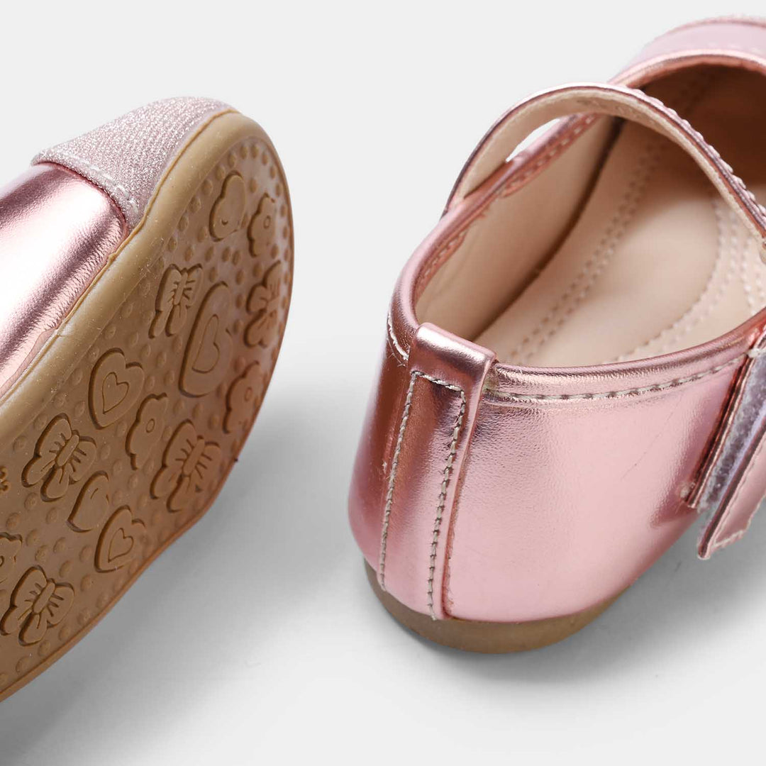 Girls Pumps ZP-151-CHAMPAGNE