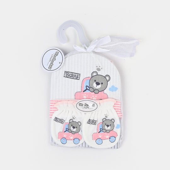 Baby Cap+Mitten+Socks Set
