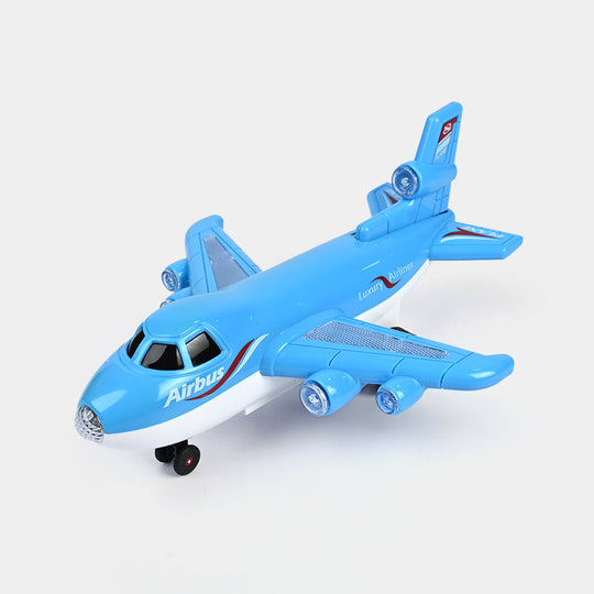 FOBUS 4-Channel Remote Control AeroBus – Luxury Airliner Toy with Lights