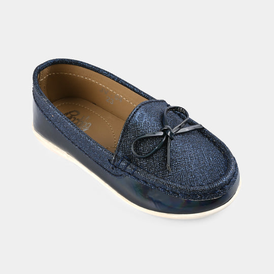 Girls Loafer JV-04-NAVY