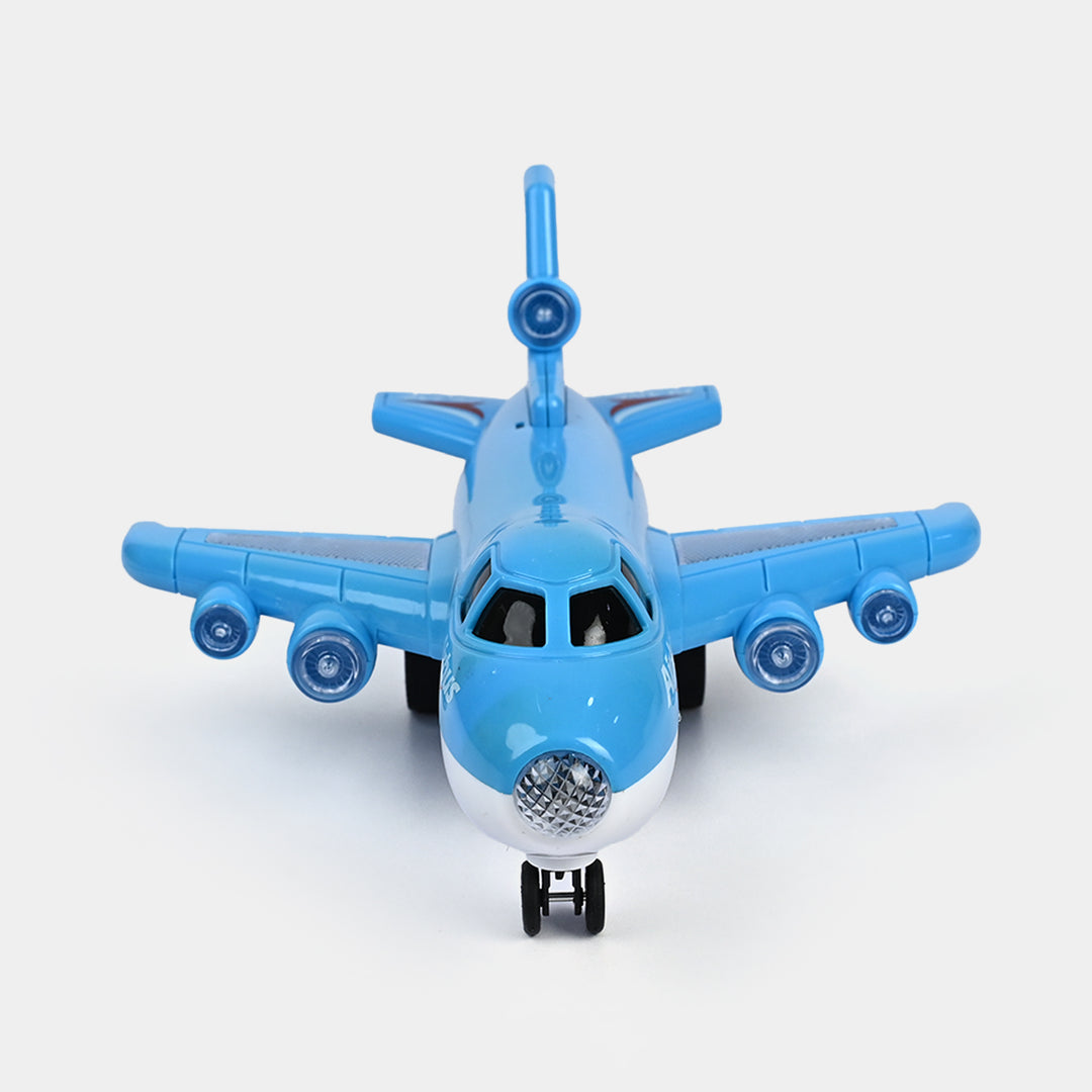 FOBUS 4-Channel Remote Control AeroBus – Luxury Airliner Toy with Lights