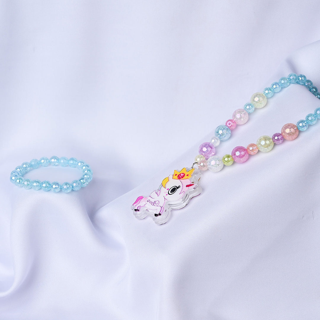 NECKLACE AND BRACELET FOR BABY GIRL