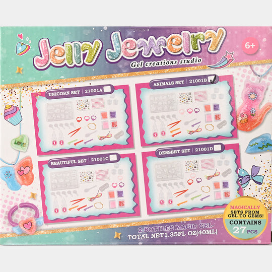 Diy Gel Jewellery 27Pcs For kids