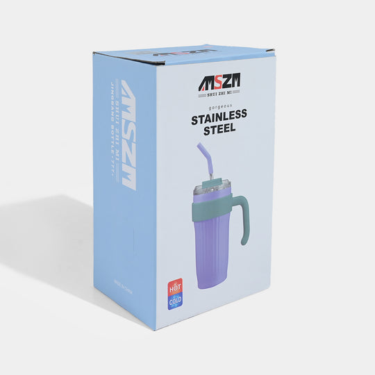 Stainless Steel Straw Mug/Tumbler | 900Ml