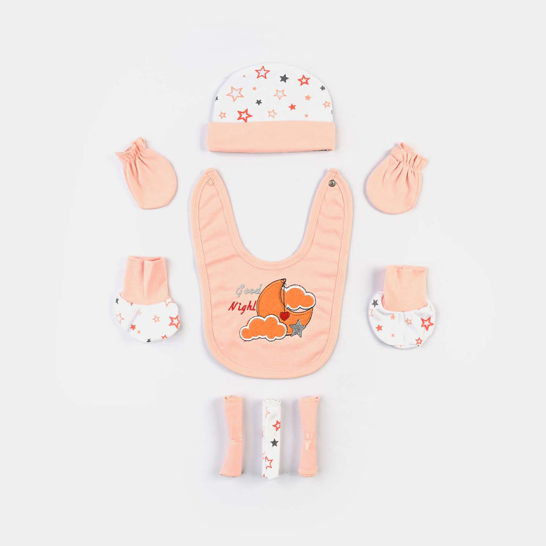 Baby Infant Starter Set 11 Pcs Star-peach