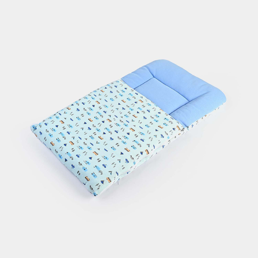 Baby Carry Nest Printed -Blue Small Car