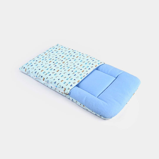 Baby Carry Nest Printed -Blue Small Car