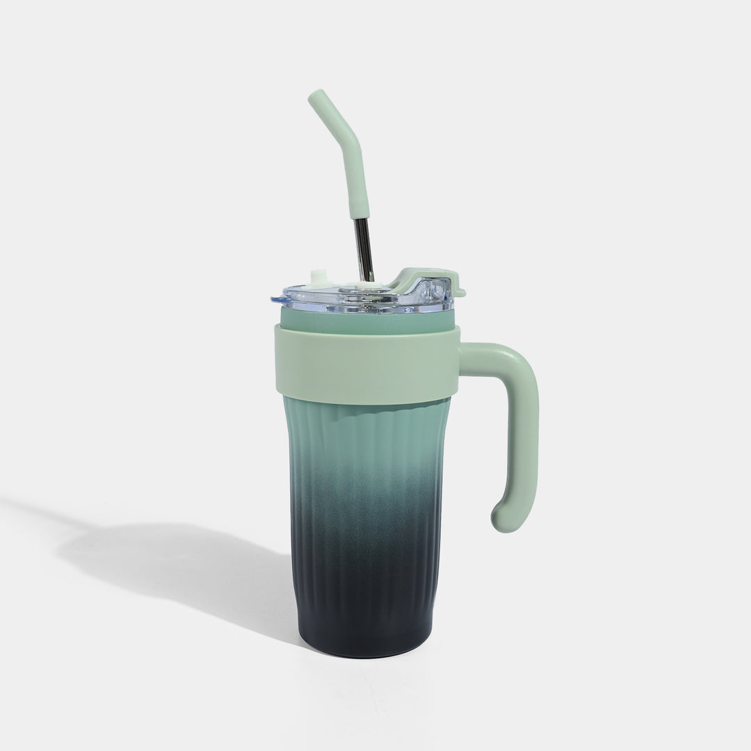 Stainless Steel Straw Mug/Tumbler | 900Ml