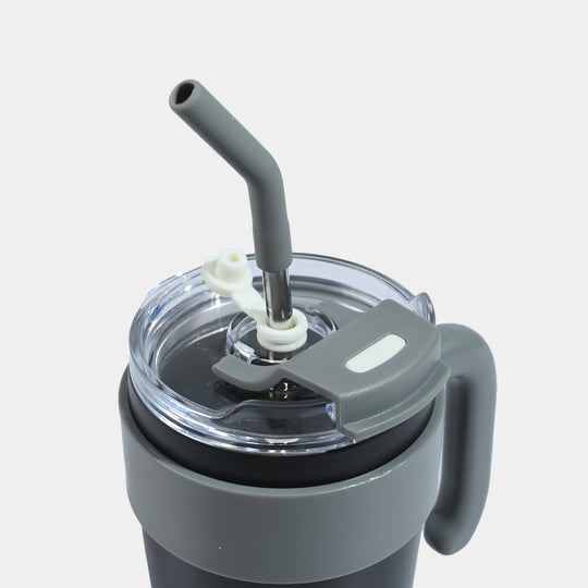 Stainless Steel Straw Mug/Tumbler | 900Ml