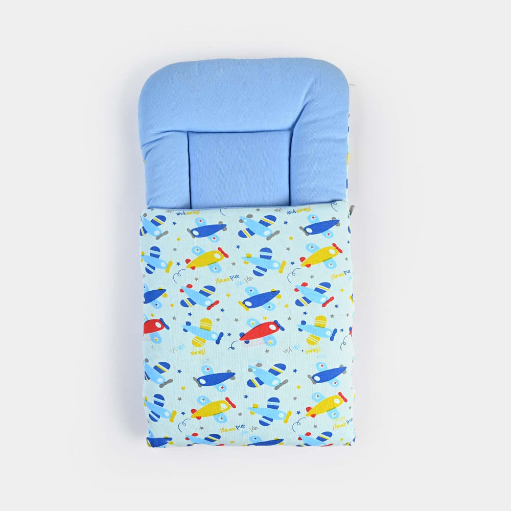 Baby Carry Nest Printed -Blue Plane