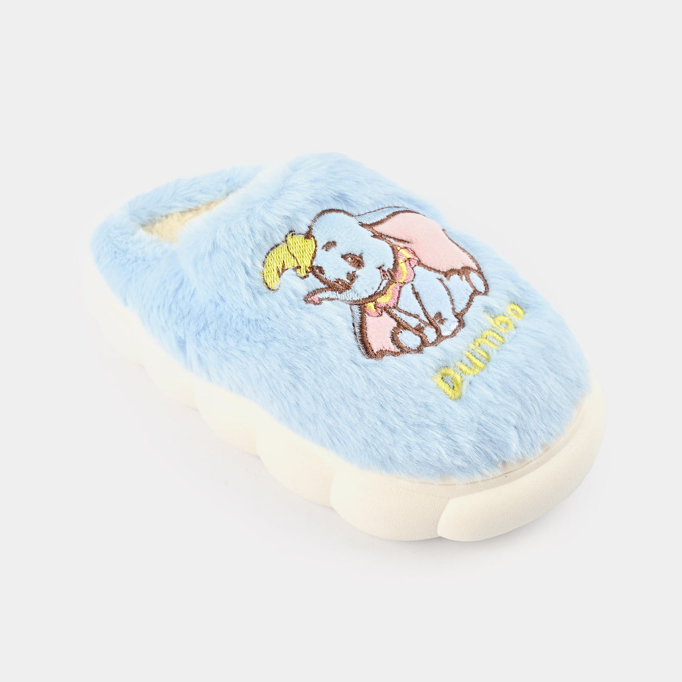 Girls Slipper Fur F4296-Blue