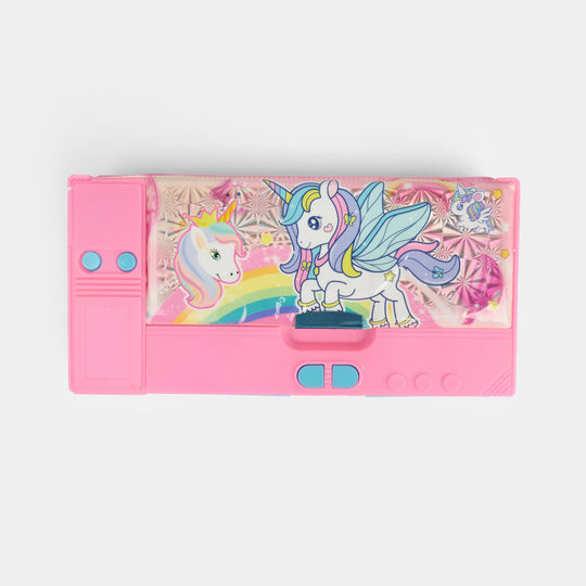 Pop-Out Multi-Compartment Pencil Case/Magnetic Pencil Box