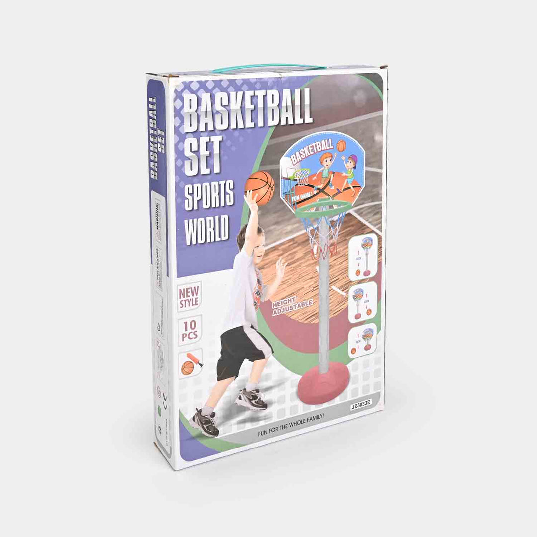 Basket Ball Play Set For Kids | 10PCs