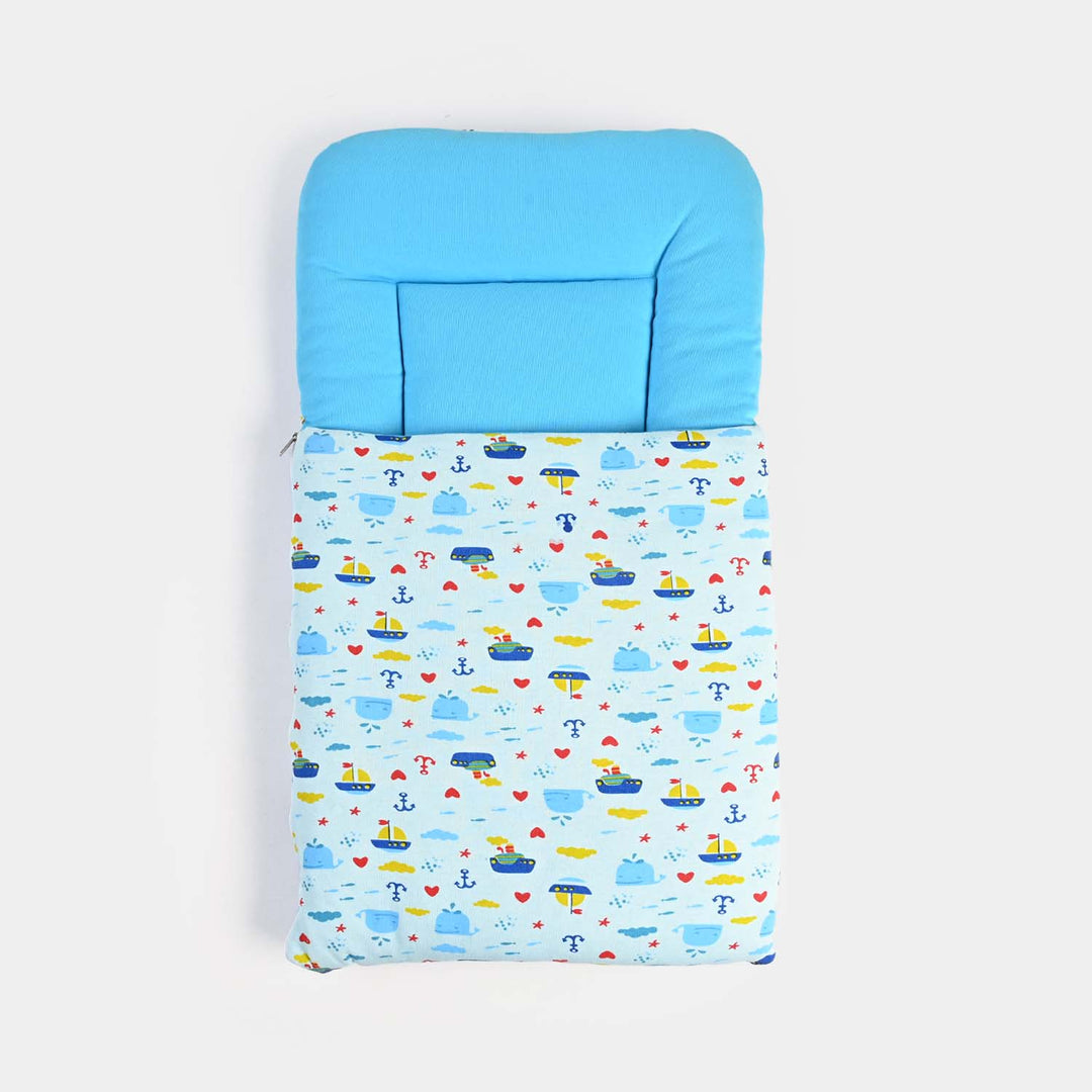 Baby Carry Nest Printed -Blue Fish