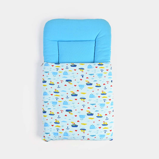 Baby Carry Nest Printed -Blue Fish