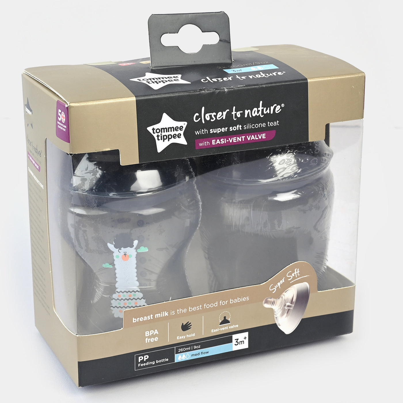 Closer To Nature Feeding Bottle Tinted | 260ml