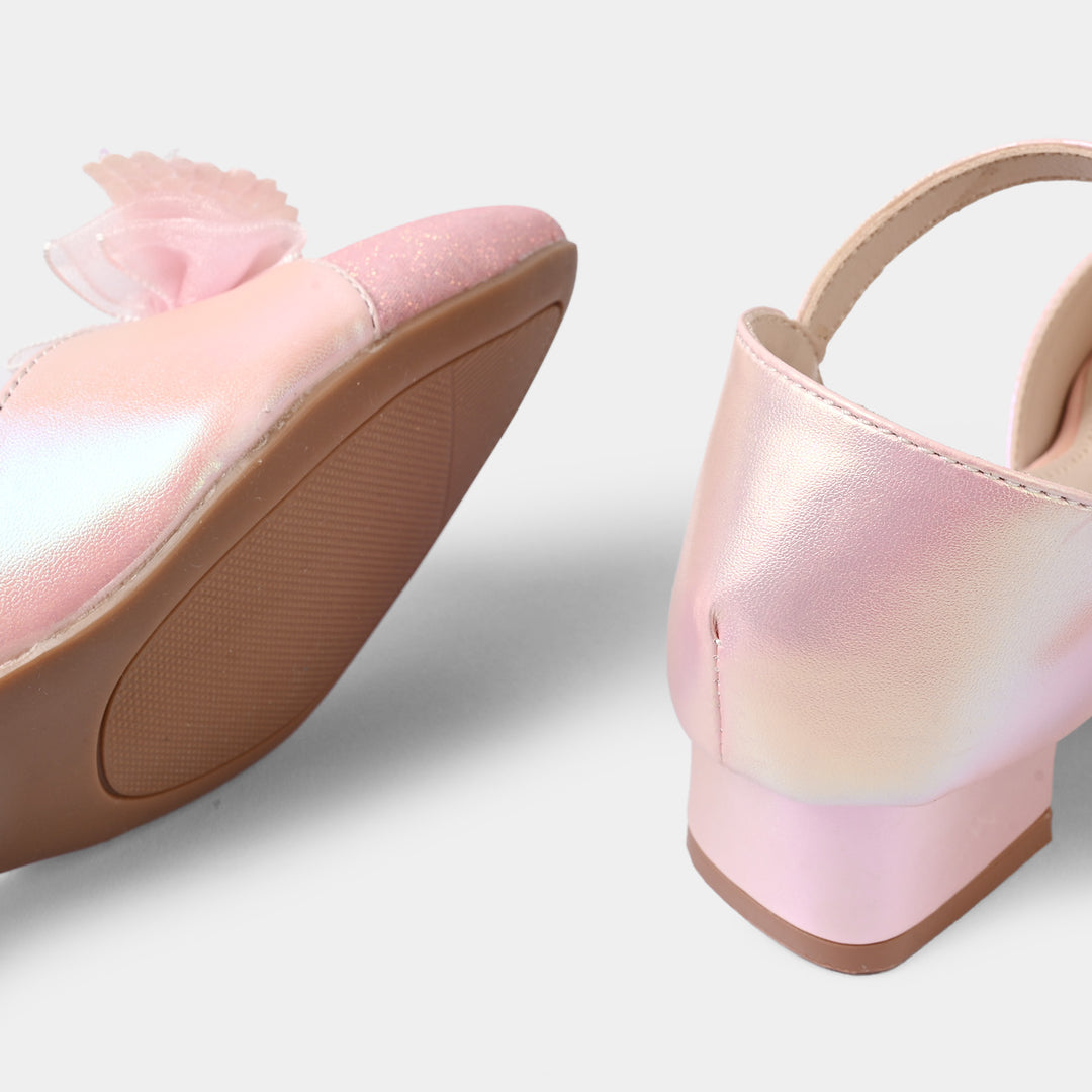 Girls Pumps Heels ZP-094 - Pink