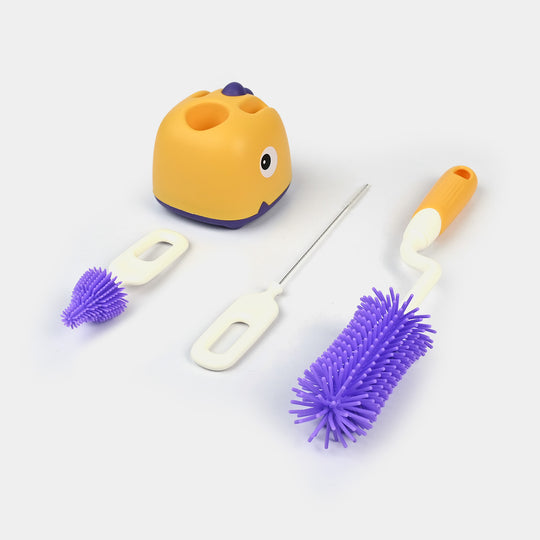 Rotating Bottle Feeder Brush with Stand