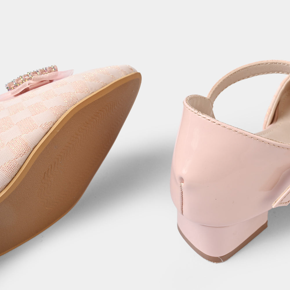 Girls Pumps Heels ZP-096-PINK