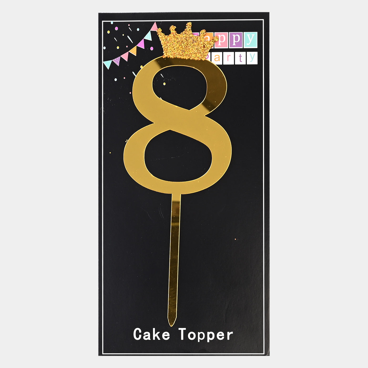 Cake Topper Numeric "8"