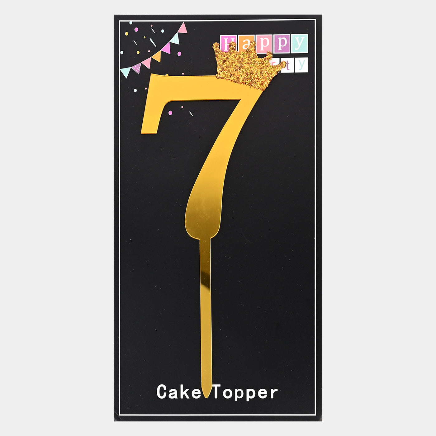 Cake Topper Numeric "7"