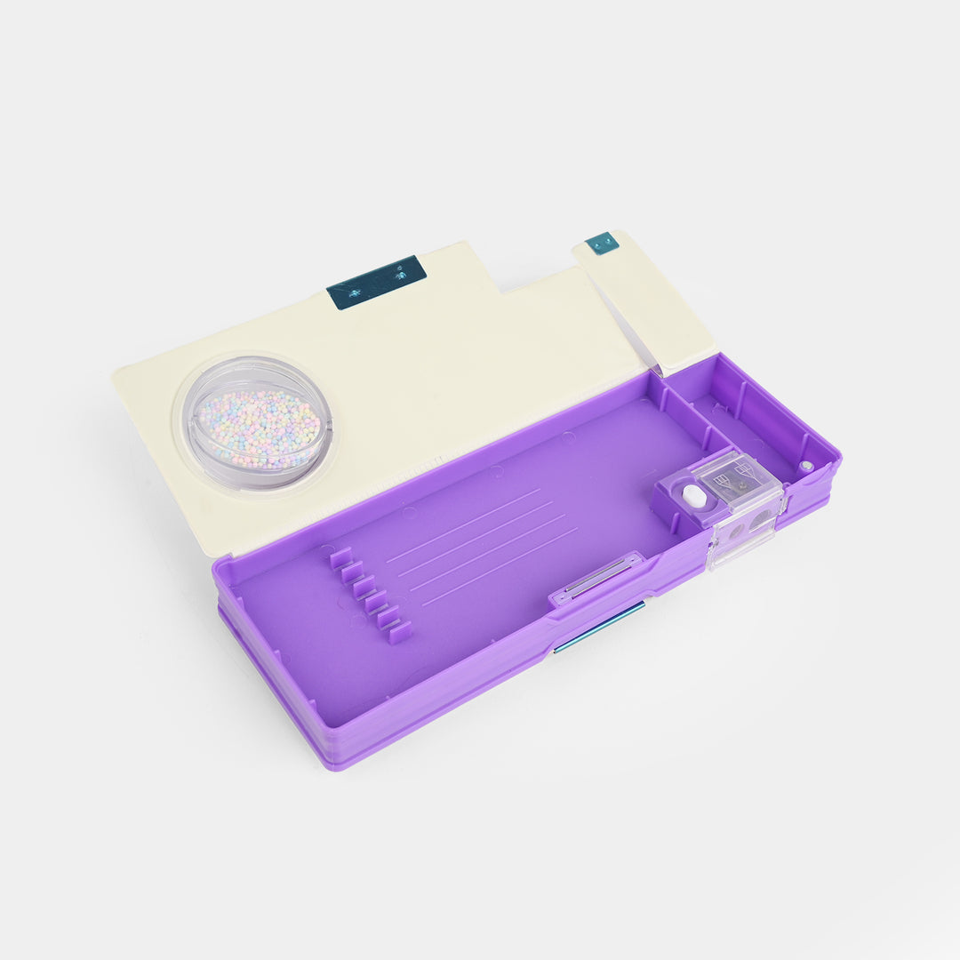 Double Sided Multi-functional Magnetic Pencil Box