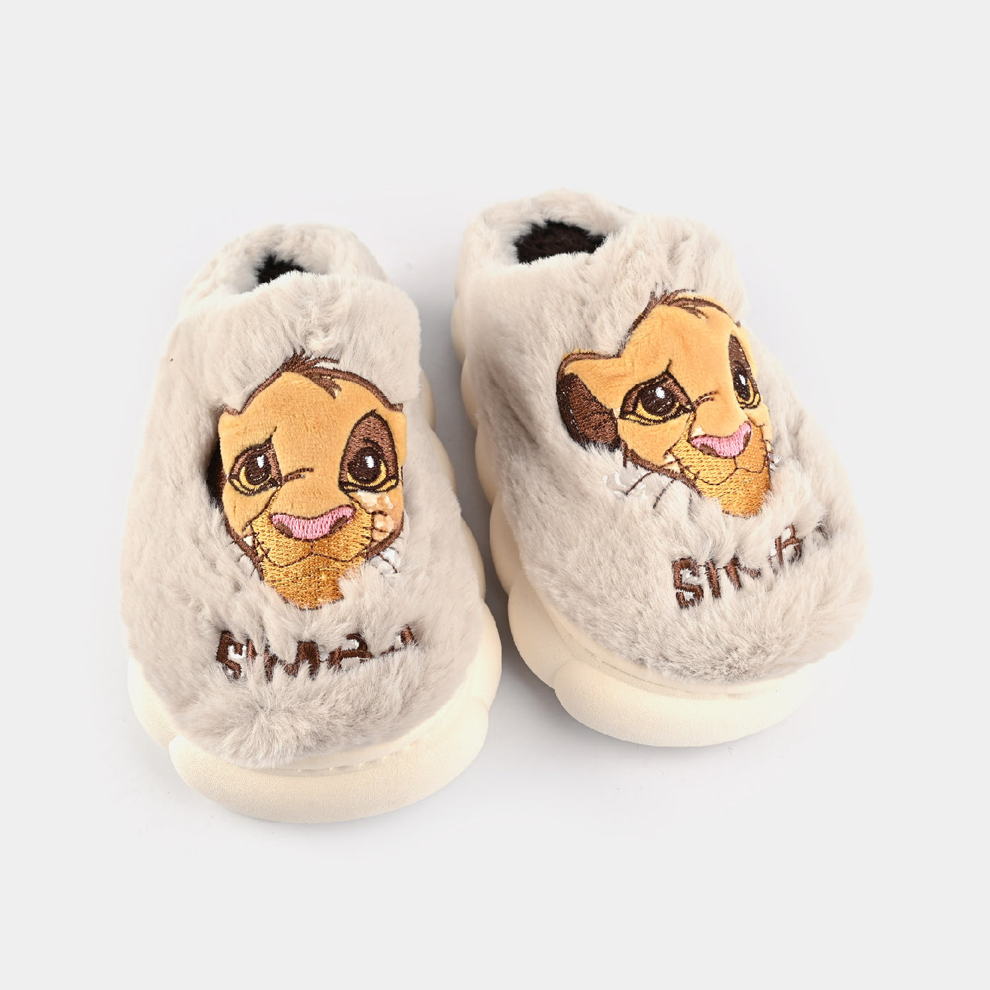 Boys Slipper Fur F4295-BEIGE