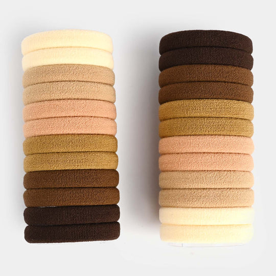Girls Multicolor Hair Ties/Pony Set