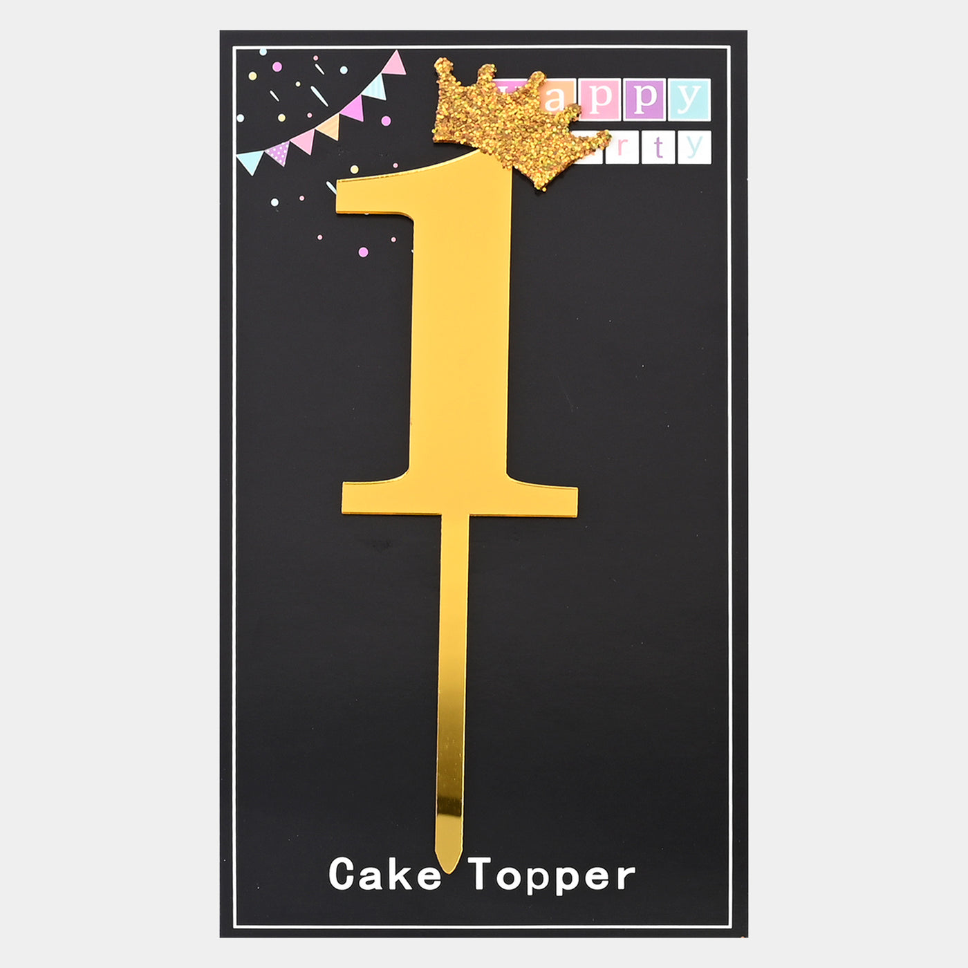 Cake Topper Numeric "1"